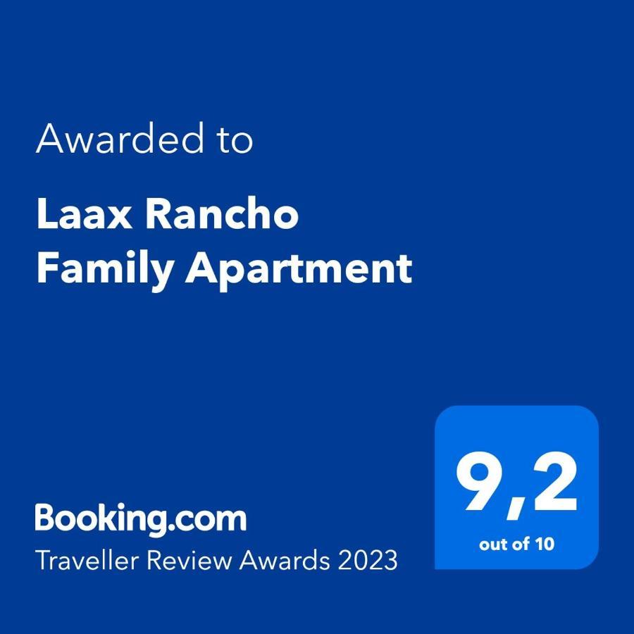 Laax Rancho Family Apartment Exteriör bild